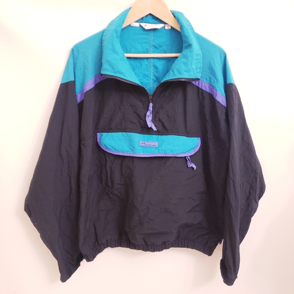 Columbia Other - Columbia 90s Radical Sleeve Quarter Zip Pullover M
